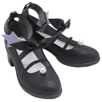 Akatsuki Deidara de Naruto Halloween zapatos blancos botas de Cosplay