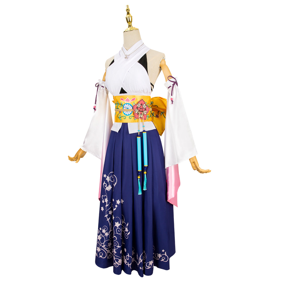 Final Fantasy X FF10 Yuna Cosplay Costume - Deluxe Version
