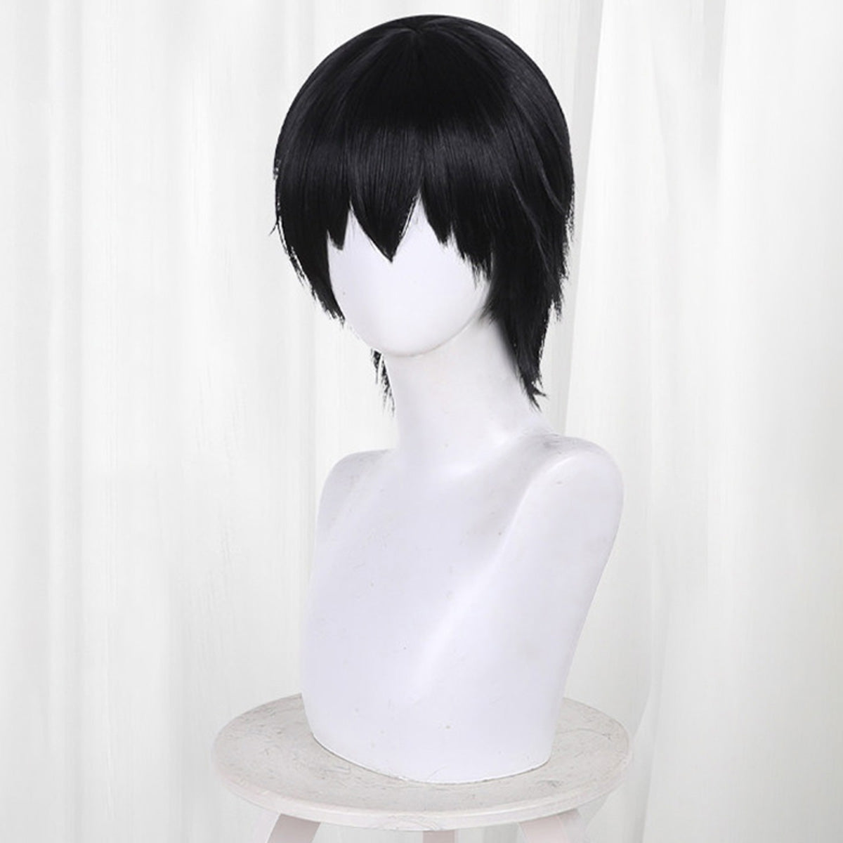Perruque de cosplay en argent Honkai: Star Rail Arlan