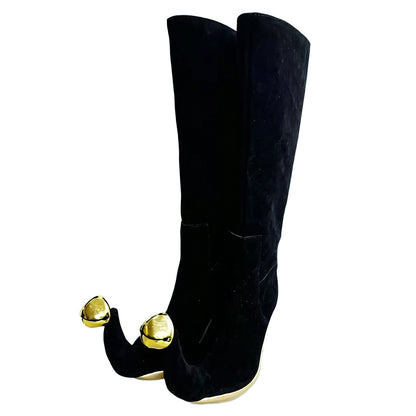 TFC Jester Black Shoes Cosplay Boots