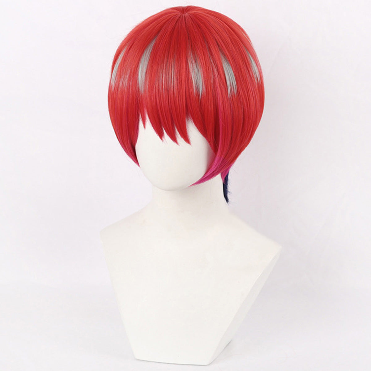 Mobile Suit Gundam GQuuuuuuX Amate Yuzuriha Machu Red Cosplay Wig