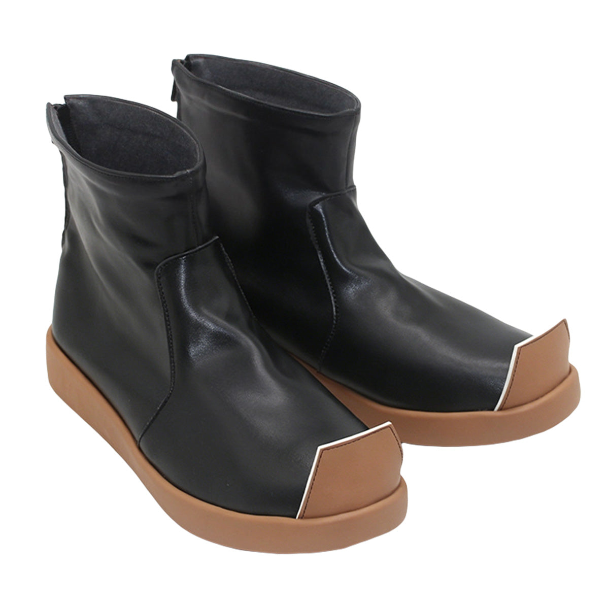 Akatsuki Deidara de Naruto Halloween zapatos blancos botas de Cosplay