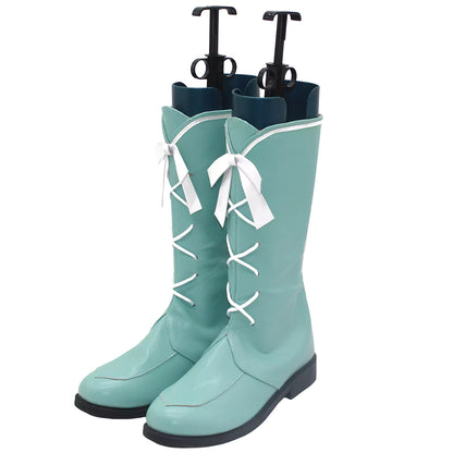 Re: Life In A Different World From Zero Season 4 Ram Green Shoes Cosplay Boots