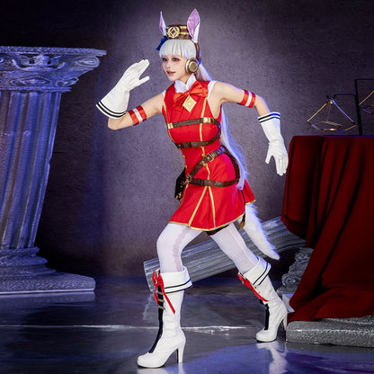 【In stock】Uma Musume: Pretty Derby Season 2 Gold Ship Cosplay Costume
