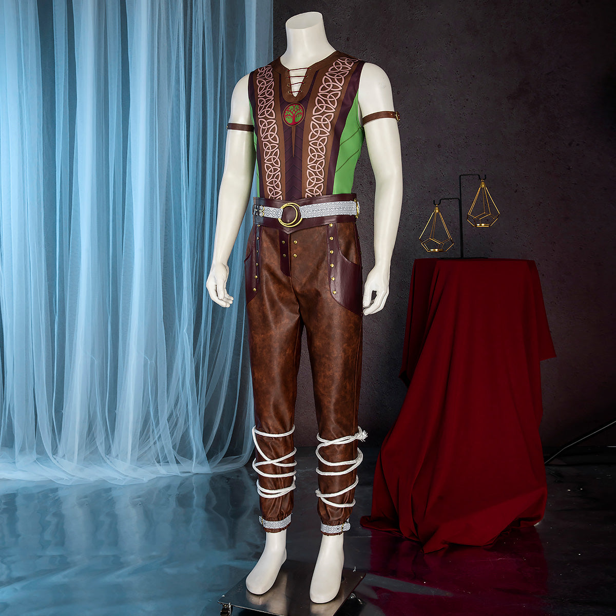 Baldur's Gate III BG3 Halsin Camp Cosplay Costume