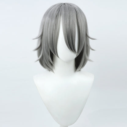 Zhongli von Genshin Impact Halloween braune Cosplay-Perücke