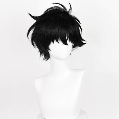 Detective Conan Kid the Phantom Thief Black Cosplay Wig