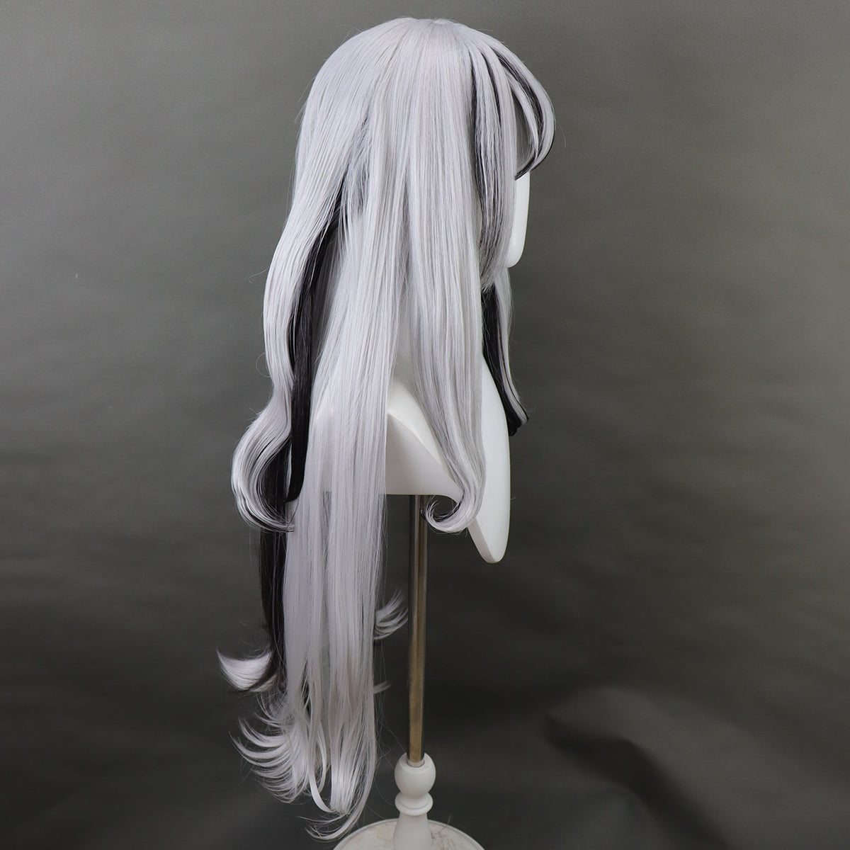 Honkai: Star Rail Arlan Silber Cosplay Perücke