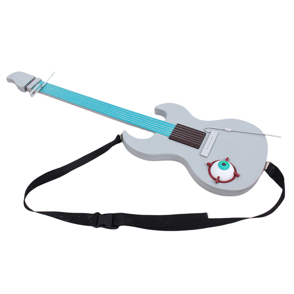 エイリアンステージ R2 ティル コスプレ用ギター ALIEN STAGE Till Silver Guitar Model Cosplay Weapon Prop – Gcosplay