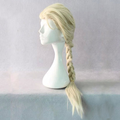Frozen Elsa Light Yellow Cosplay Wig