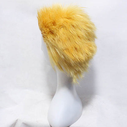 Tronçonneuse Homme Denji Doré Cosplay Perruque