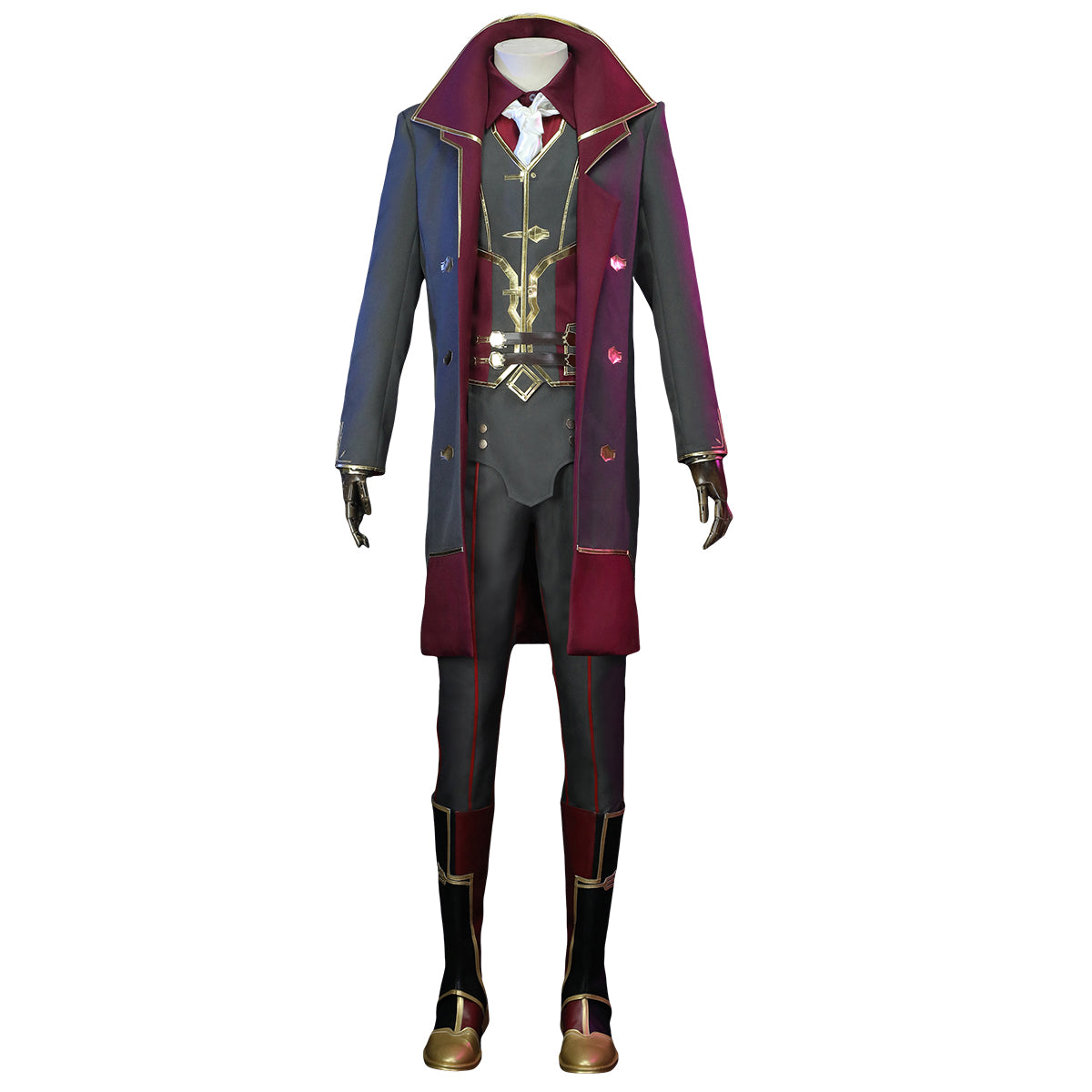 Ace Anwalt Gyakuten Saiban Miles Edgeworth Cosplay Kostüm