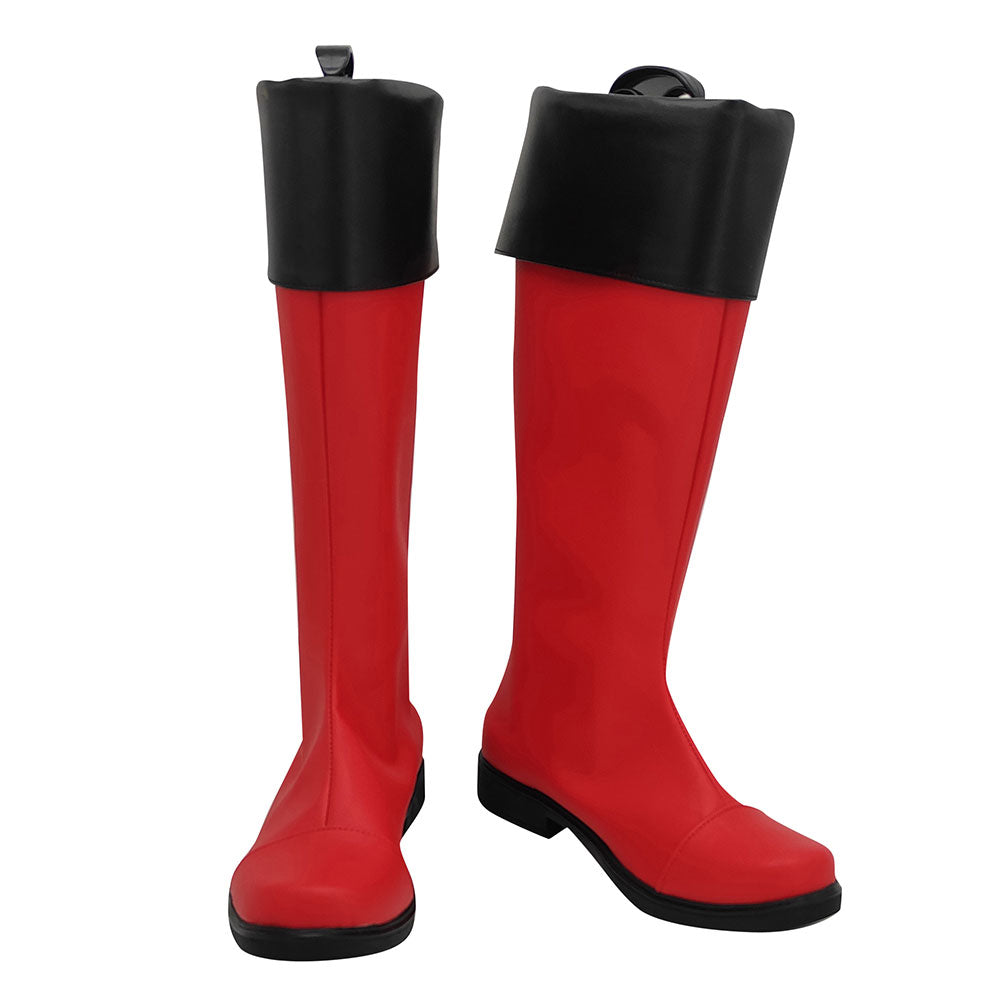 Akatsuki Deidara aus Naruto Halloween Weiße Schuhe Cosplay Stiefel