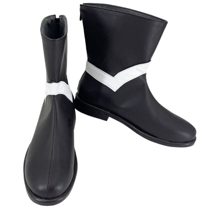Akatsuki Deidara aus Naruto Halloween Weiße Schuhe Cosplay Stiefel