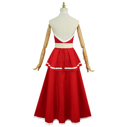 Hazbin Hotel Season 2 Charlie Party Dress Red Dress Cosplay Costume
