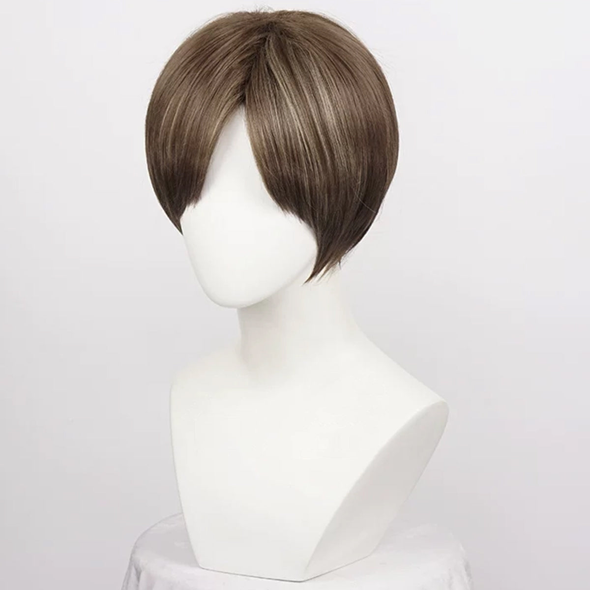 【In Stock】RE Leon Scott Kennedy Brown Cosplay Wig