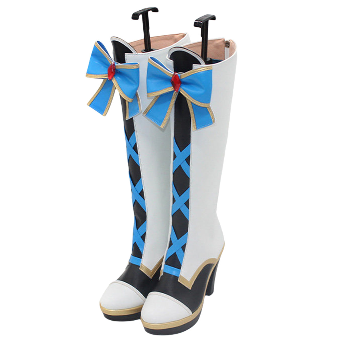 Uma Musume Oguri Cap Winning Live White Shoes Cosplay Boots