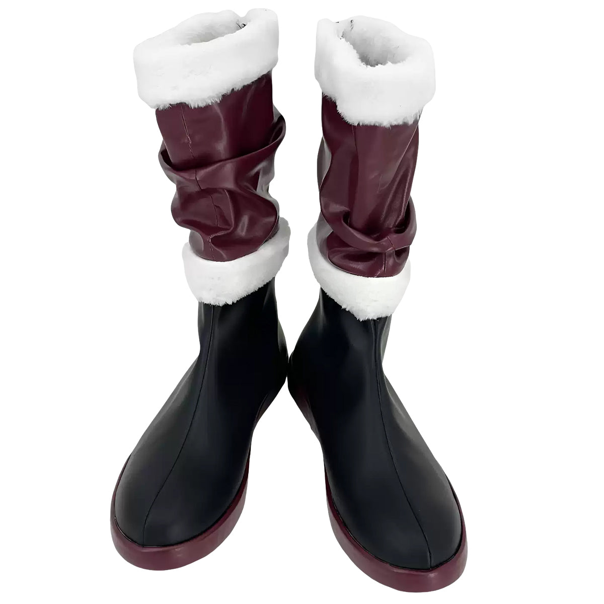 Akatsuki Deidara de Naruto Halloween zapatos blancos botas de Cosplay