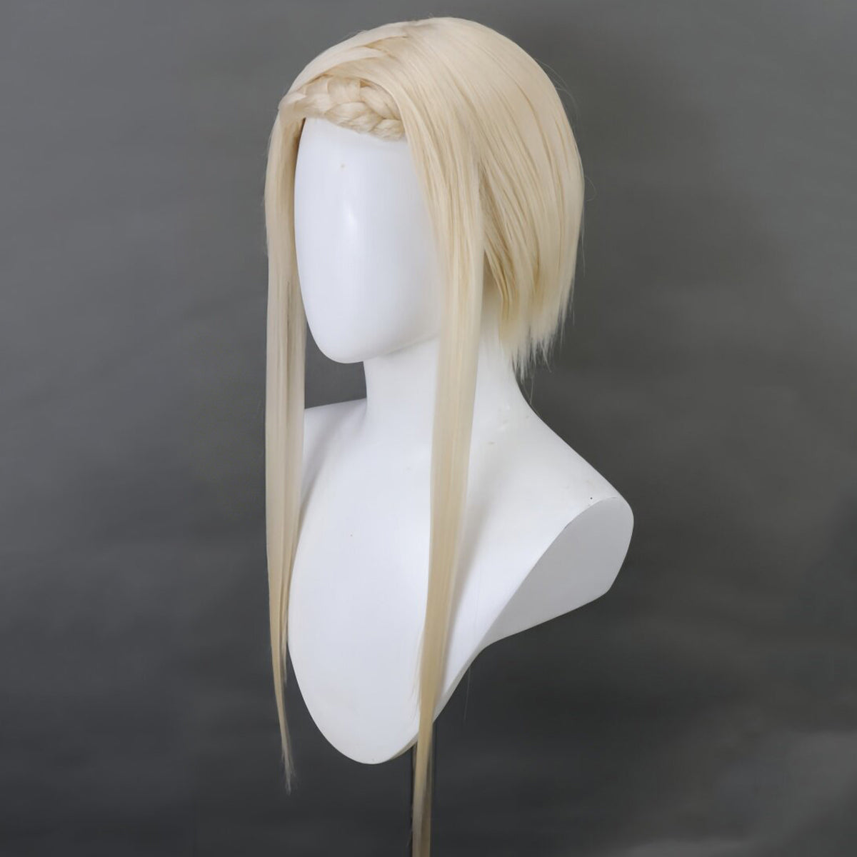 Honkai: Parrucca cosplay d'argento di Star Rail Arlan