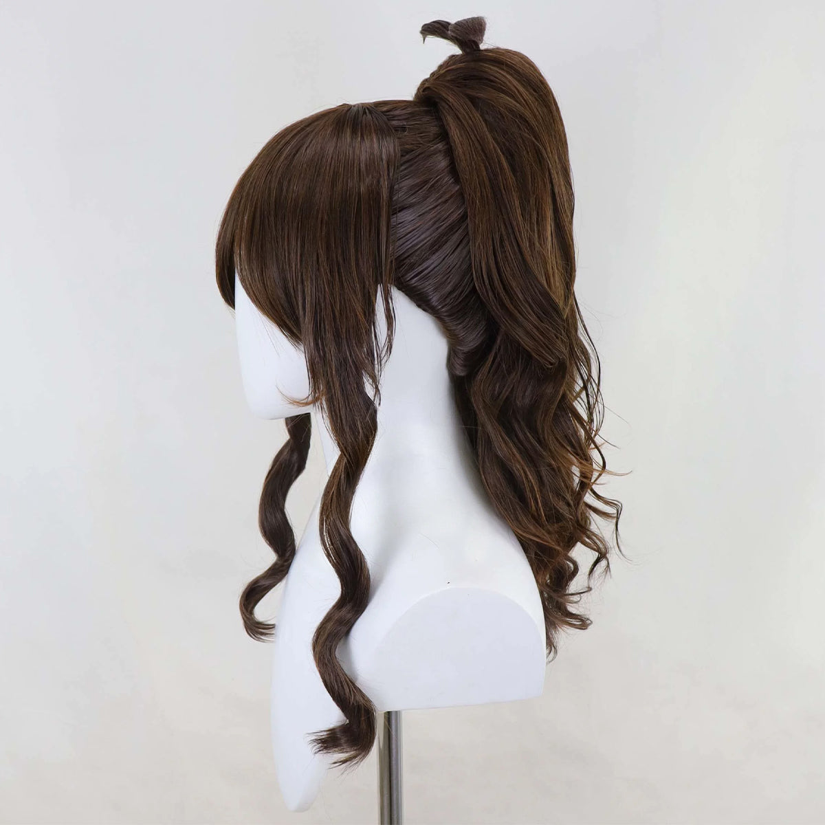 PM Black White PM Hilda Brown Cosplay Wig
