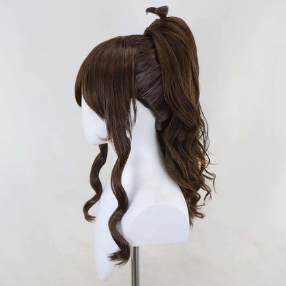PM Black White PM Hilda Brown Cosplay Wig