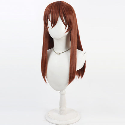 Dr.Stone Yuzuriha Ogawa Brown Cosplay Wig