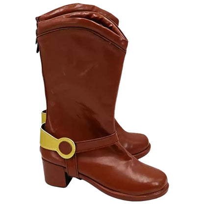 Akatsuki Deidara aus Naruto Halloween Weiße Schuhe Cosplay Stiefel