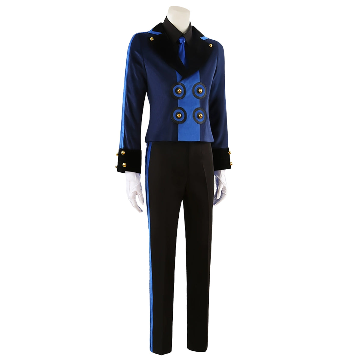 Persona 3 Reload DLC P3R Male Protagonist Makoto Yuki Blue Cosplay Costume
