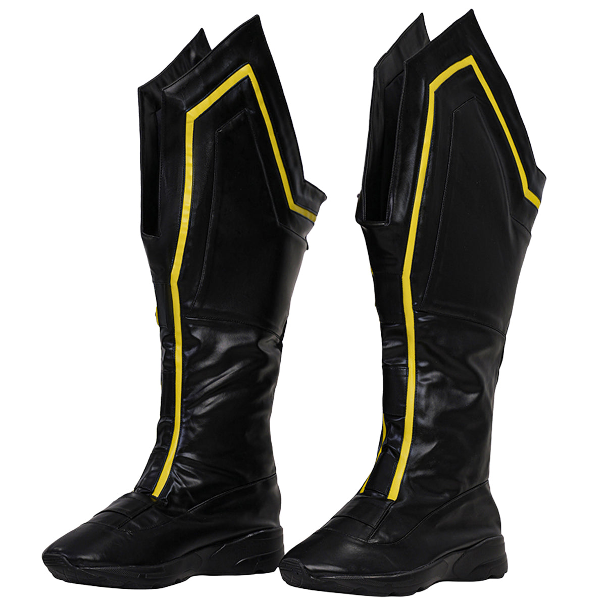PS5 2026 Marvel Wolverine Logan Howlett Black Shoes Cosplay Boots