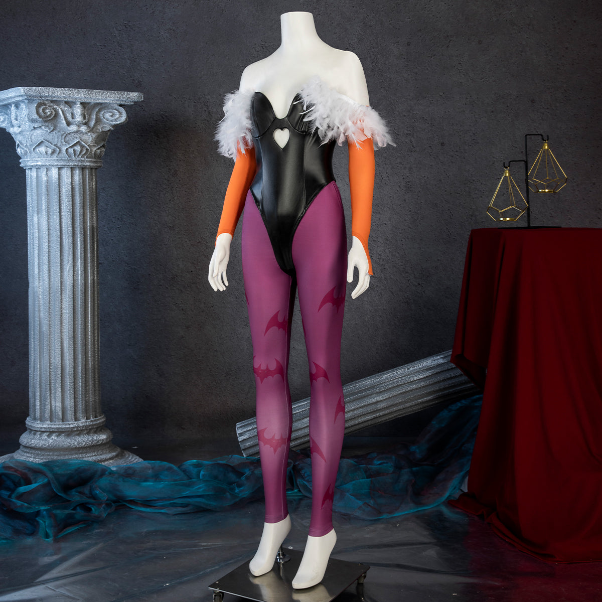 Darkstalkers Morrigan Aensland Cosplay Costume