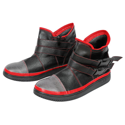 Cyberpunk 2077 Jackie Welles Black Cosplay Shoes