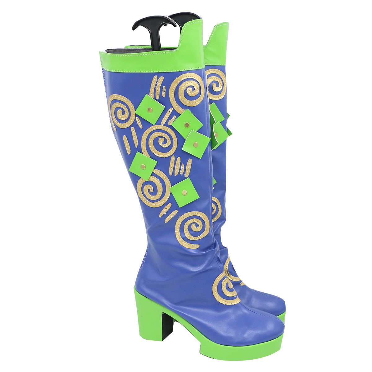 Jojo'S Bizarre Adventure：Stone Ocean Cujoh Jolyne Blue Shoes Cosplay Boots