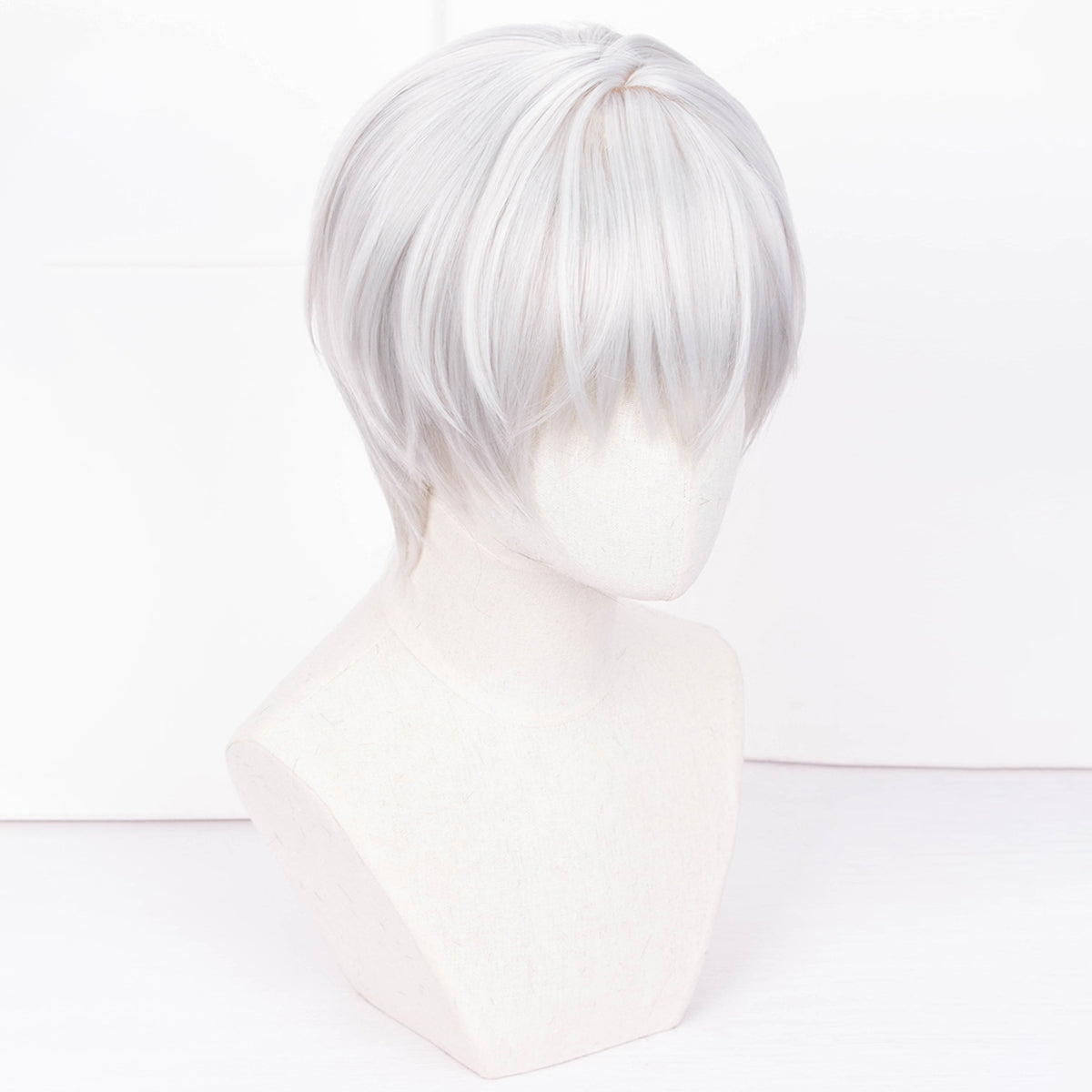 Guilty Gear Strive Asuka White Cosplay Wig