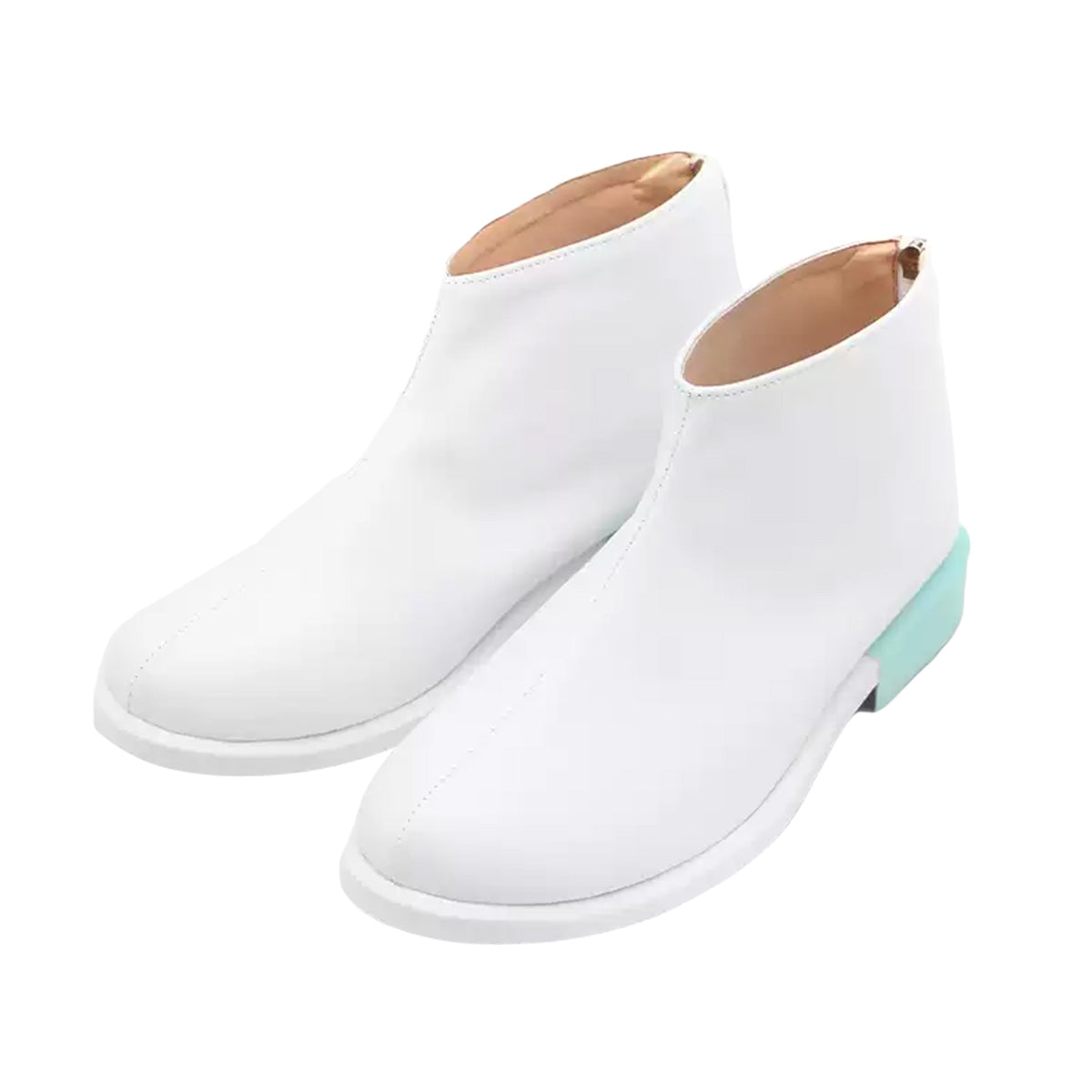 Akatsuki Deidara de Naruto Halloween zapatos blancos botas de Cosplay