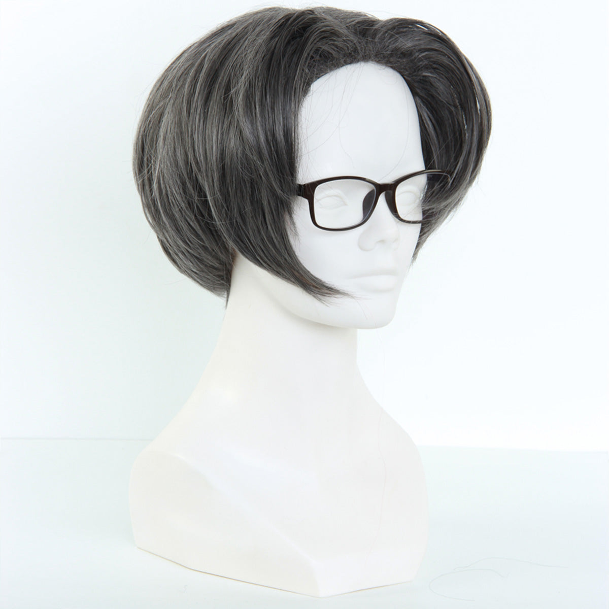 Ace Attorney Gyakuten Saiban Miles Edgeworth Gray Cosplay Wig