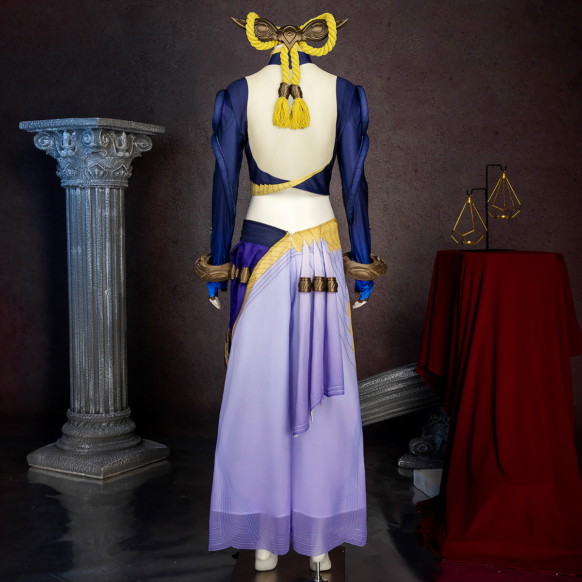 League of Legends LOL Yunara Cosplay Costume-Not including headwear