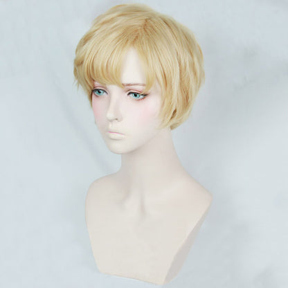 Perruque de cosplay en argent Honkai: Star Rail Arlan