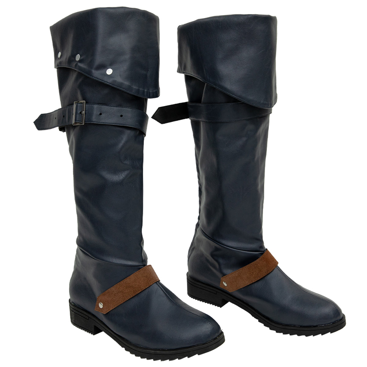 The Witcher 4 Hunt Cirilla Black Shoes Cosplay Boots