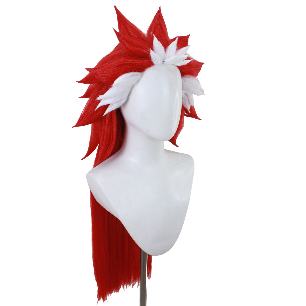 Daemons of the Shadow Realm Yomi No Tsugai Right Red White Cosplay Wig