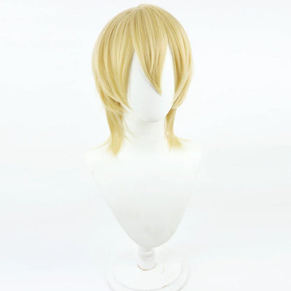 Genshin Impact Yelan Noir Violet Cosplay Perruque