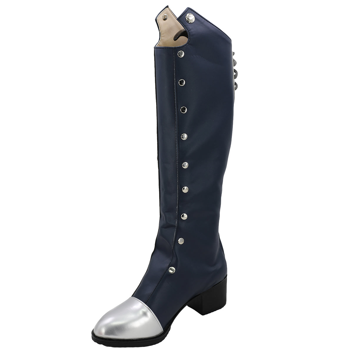 Persona 5 Queen Makoto Niijima Deep Grey Shoes Cosplay Boots - B Edition