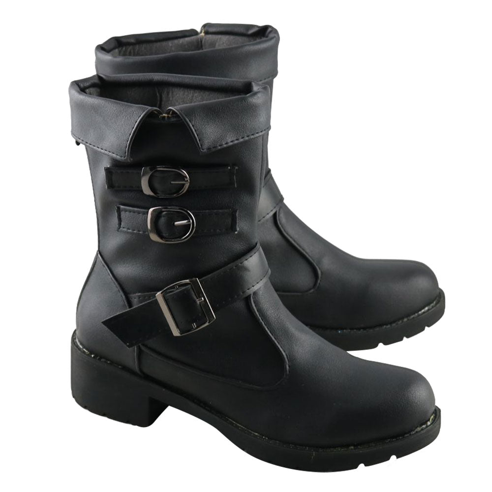 Akatsuki Deidara aus Naruto Halloween Weiße Schuhe Cosplay Stiefel