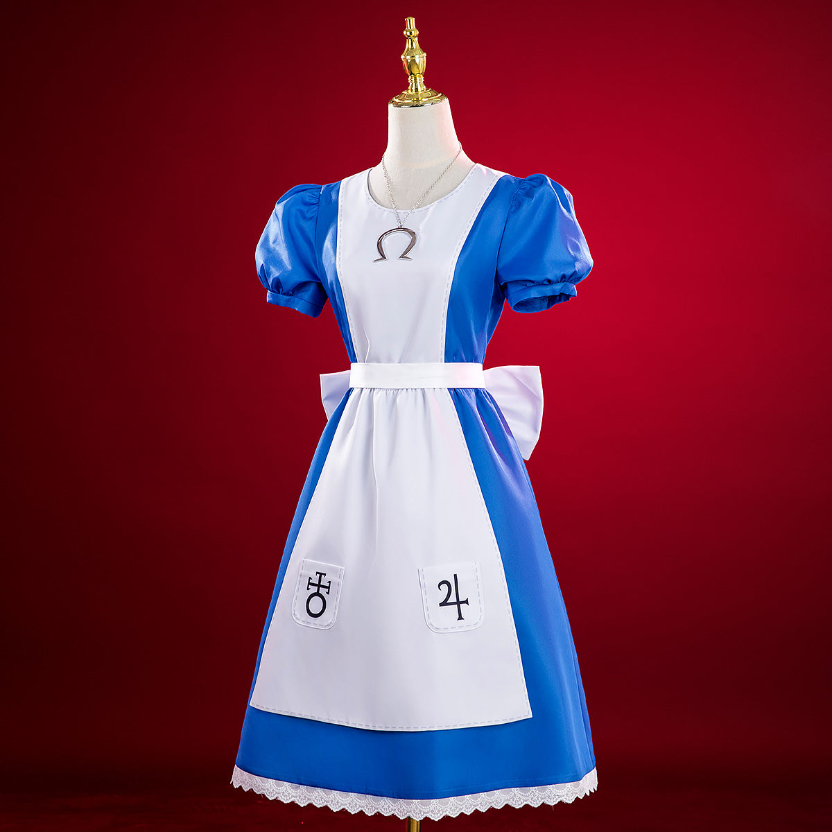 Alice-Madness Returns Alice Cosplay Costume - No Stain