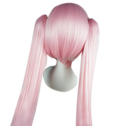 Vocaloid Hatsune Miku Sakura Miku Pink Cosplay Wig