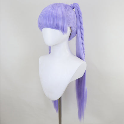 Marvel Rivals Magik PunkChild Purple Cosplay Wig