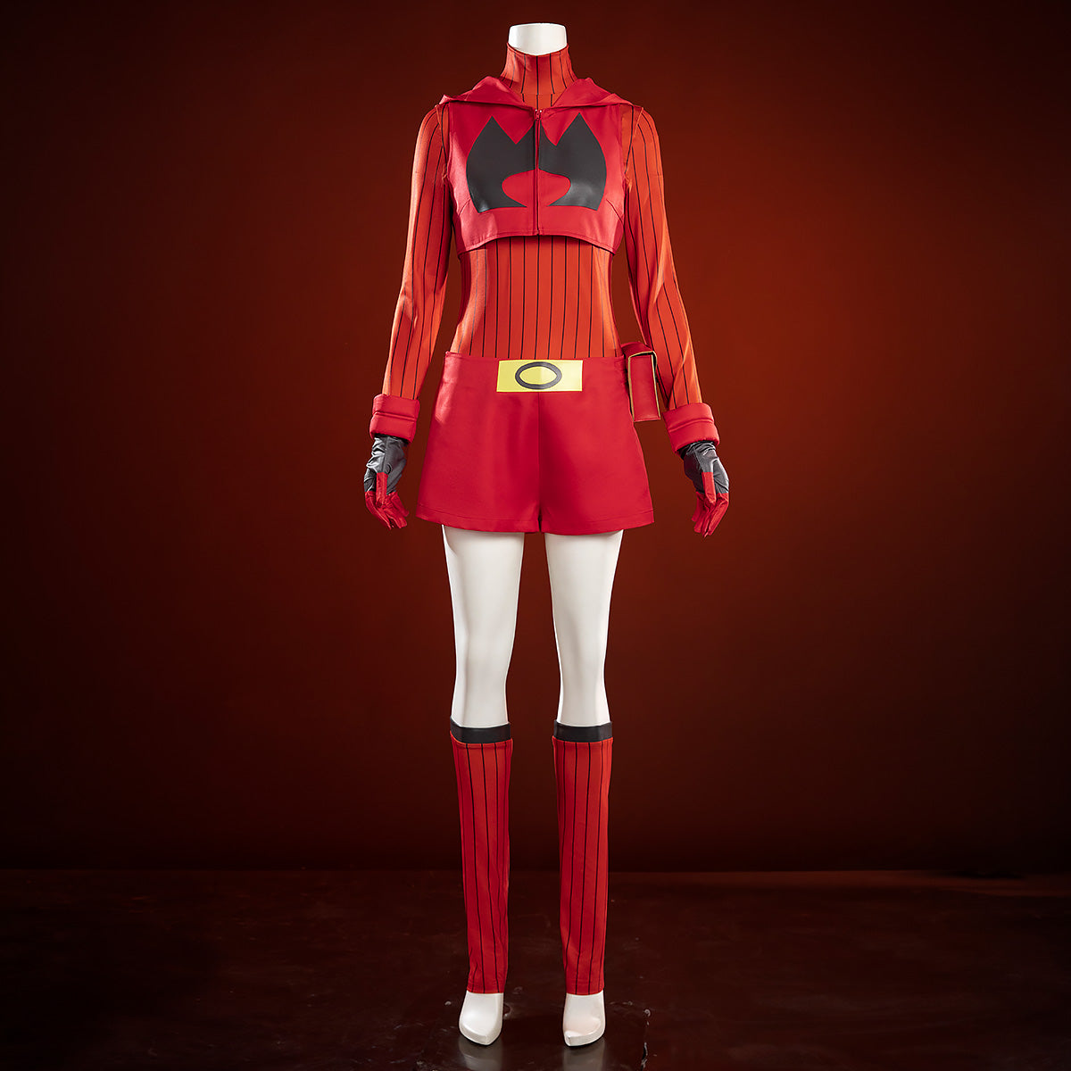 PM Omega Ruby PM Team Magma Grunt Female Cosplay Costume