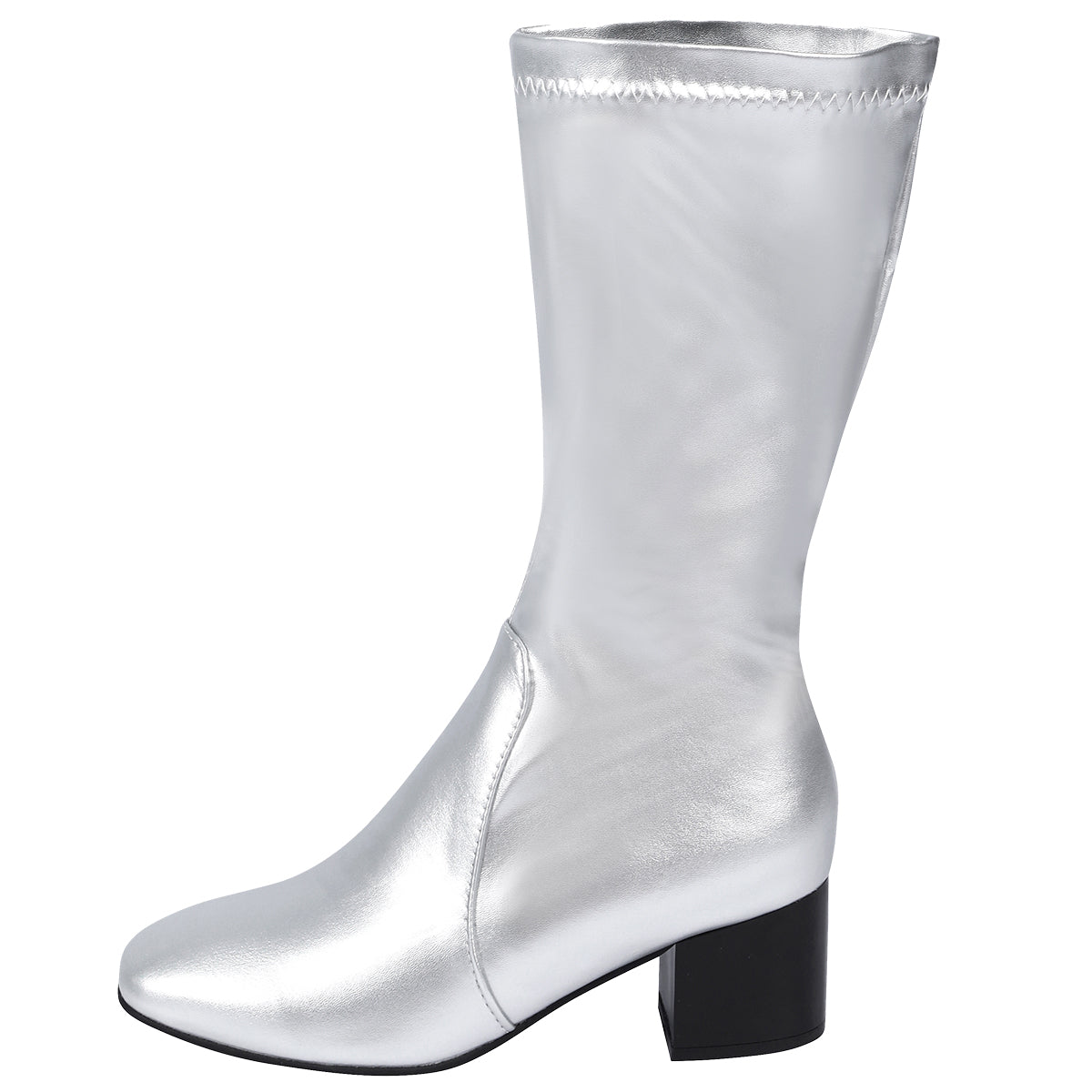 MAV Avengers 5: Doomsday Latverian Witch Silver Shoes Cosplay Boots