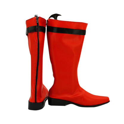Akatsuki Deidara aus Naruto Halloween Weiße Schuhe Cosplay Stiefel