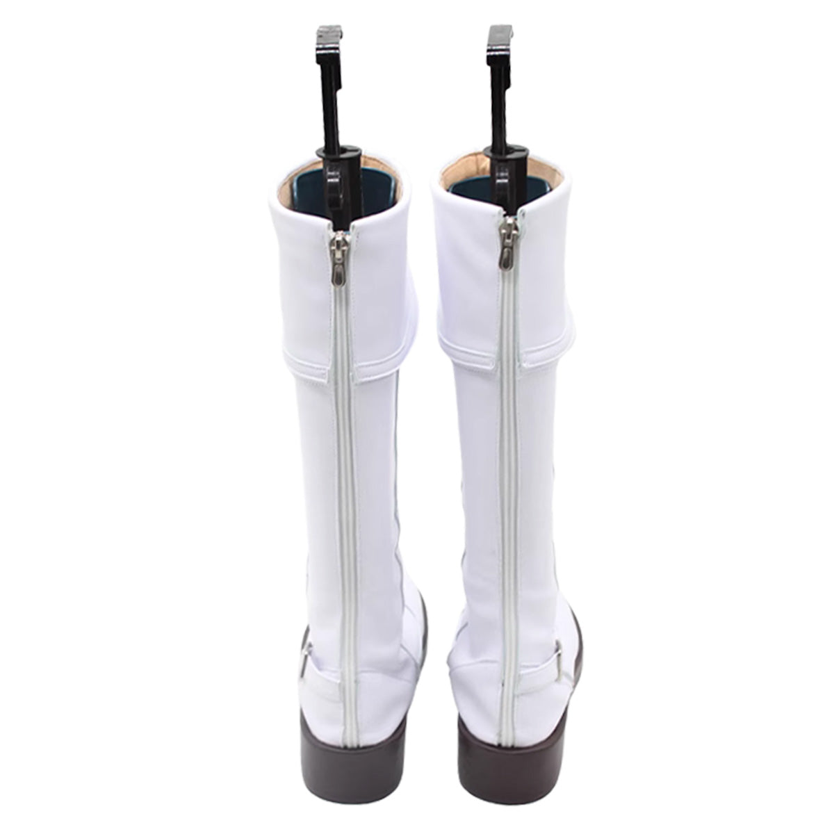 Akatsuki Deidara de Naruto Halloween zapatos blancos botas de Cosplay