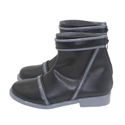 GACHI AKUTA GACHIAKUTA Tamsy Caines Black Cosplay Shoes